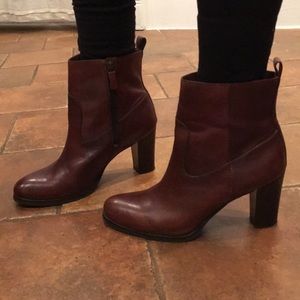Cole Haan Mahogany/Brown booties